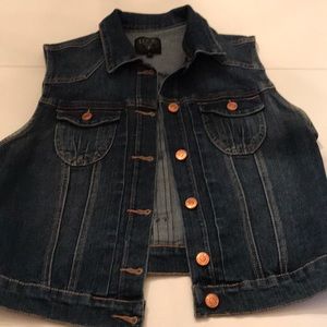 Denim vest